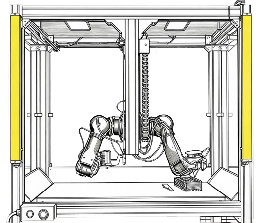 OpenArm官方中文版人形机械臂OpenArm Station构型展示